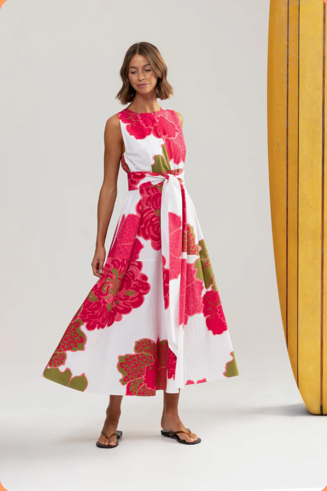 Bougainvillea Dress