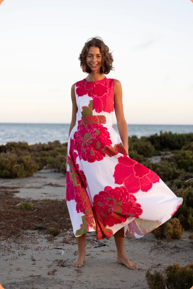 Bougainvillea Dress