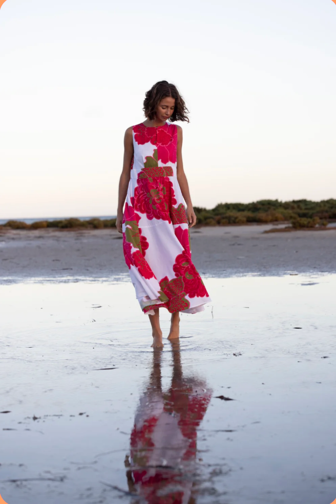 Bougainvillea Dress
