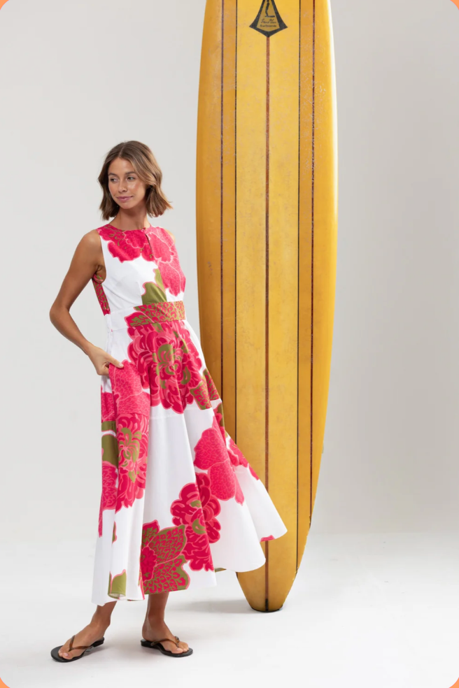 Bougainvillea Dress