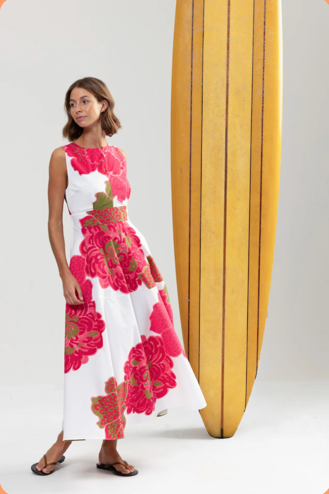 Bougainvillea Dress