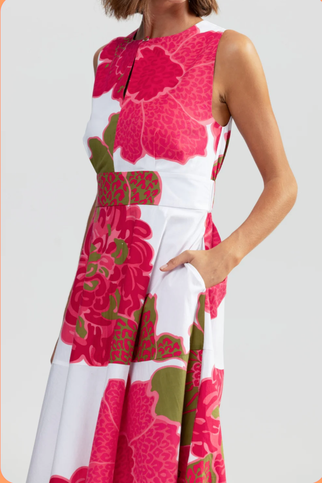 Bougainvillea Dress