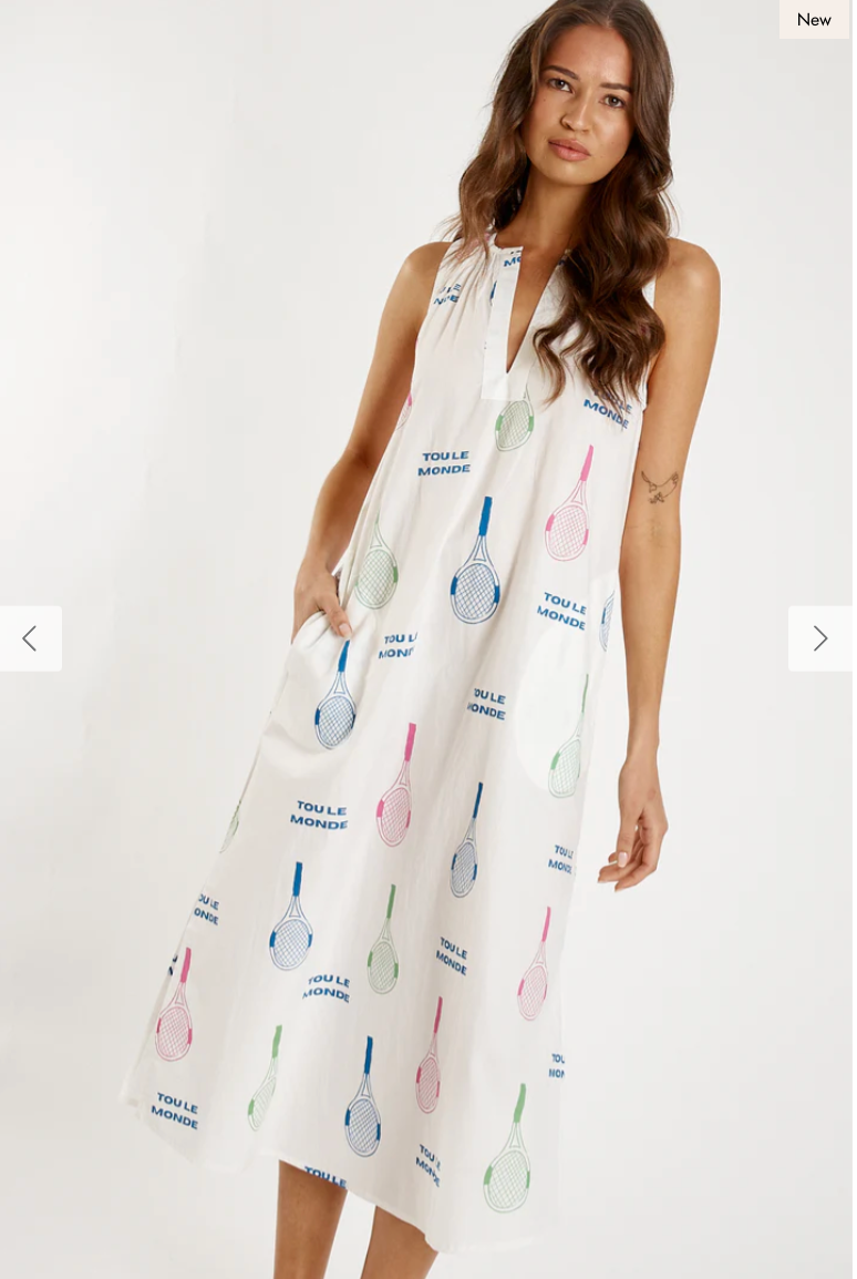 Tout Le Tenis S/Less Dress
