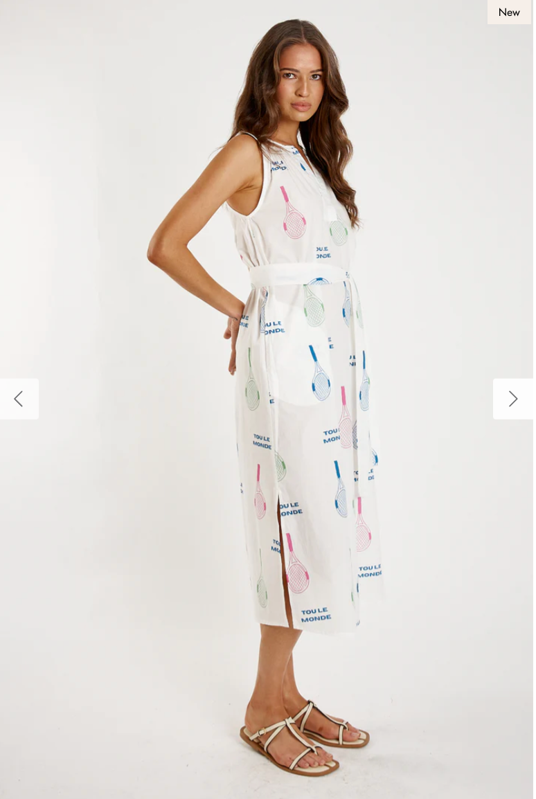 Tout Le Tenis S/Less Dress