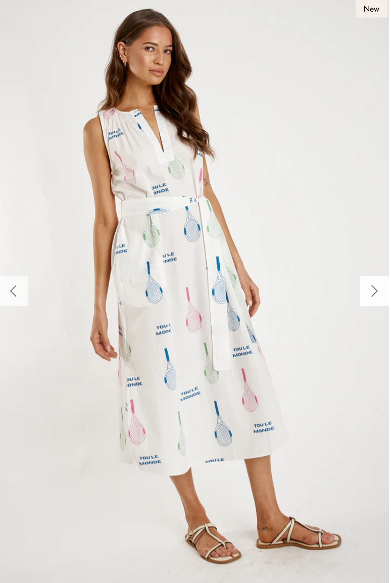 Tout Le Tenis S/Less Dress