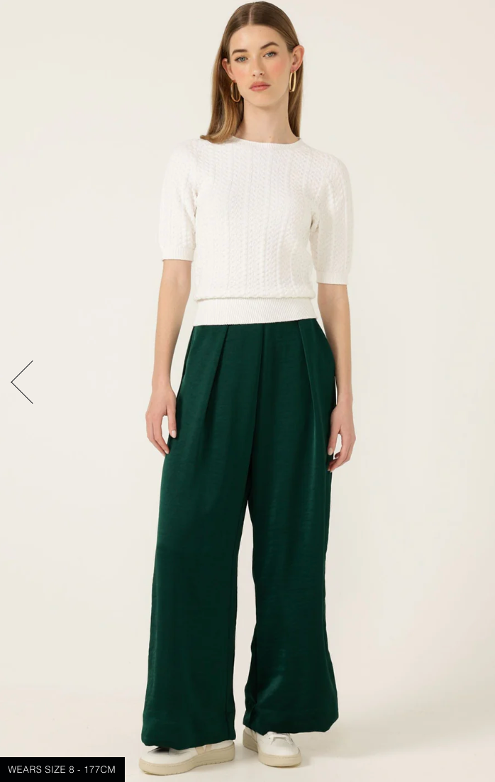 Luxe Trouser Emerald