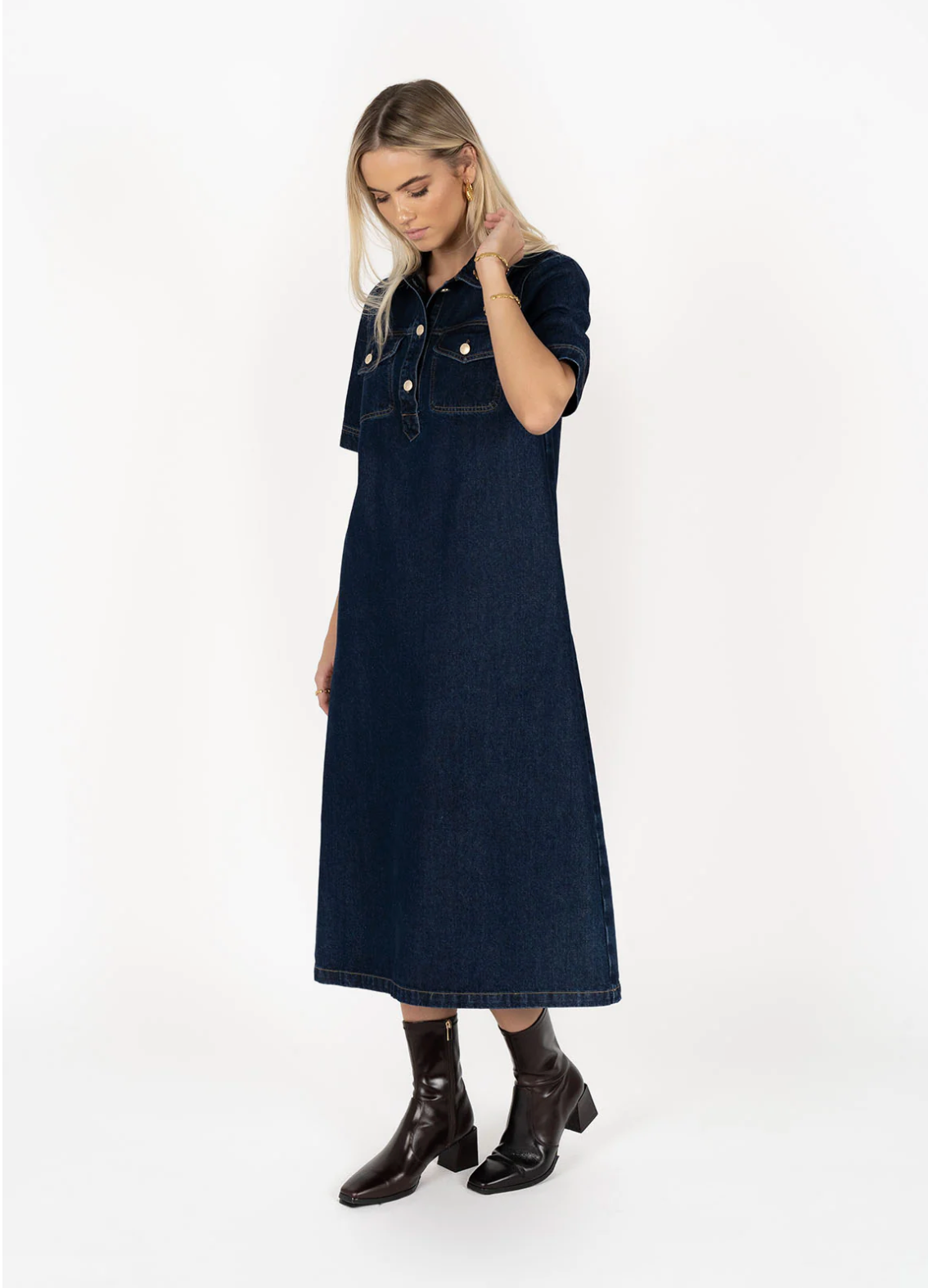 Saville Denim Dress