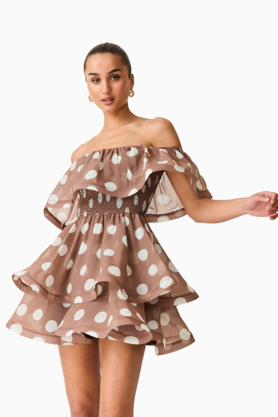 Sola Polka Dress