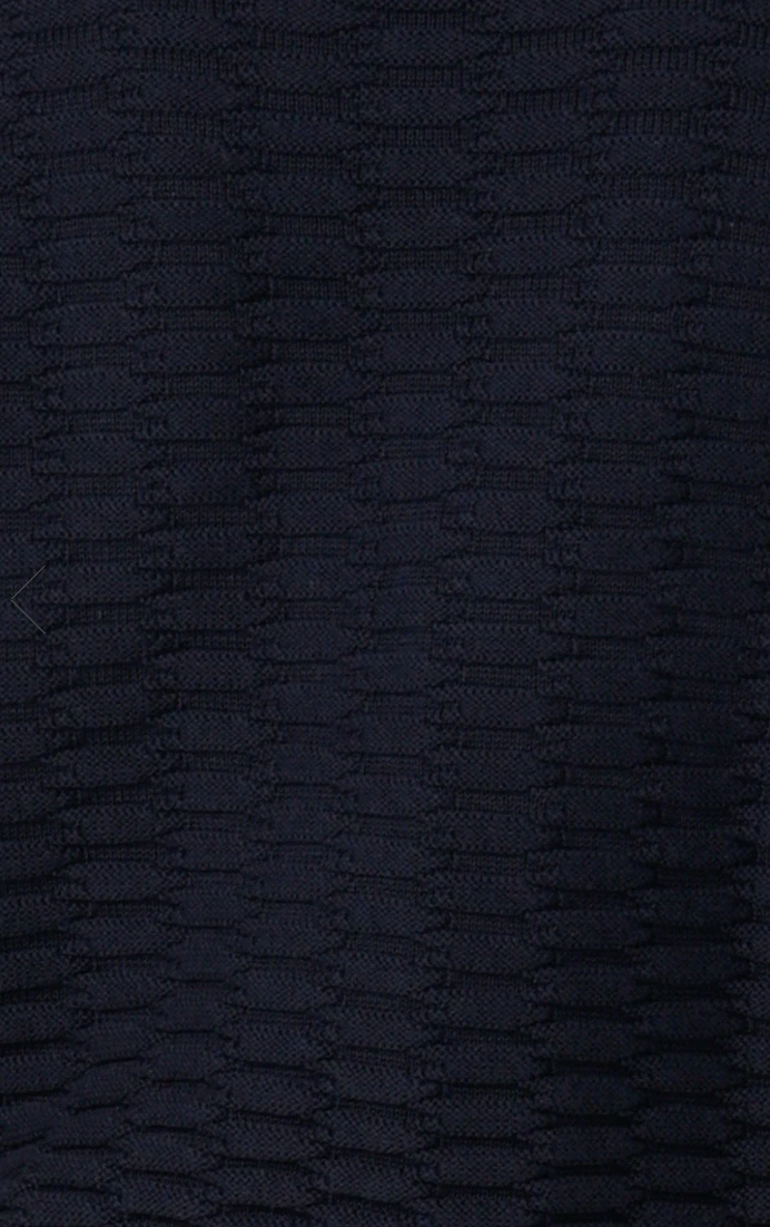 Bubble Knit Navy