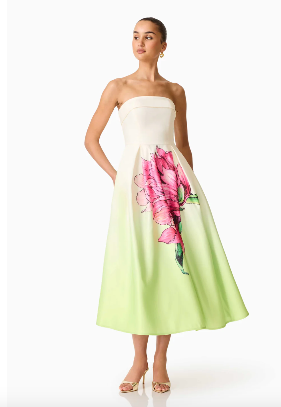 Elisia Strapless Dress