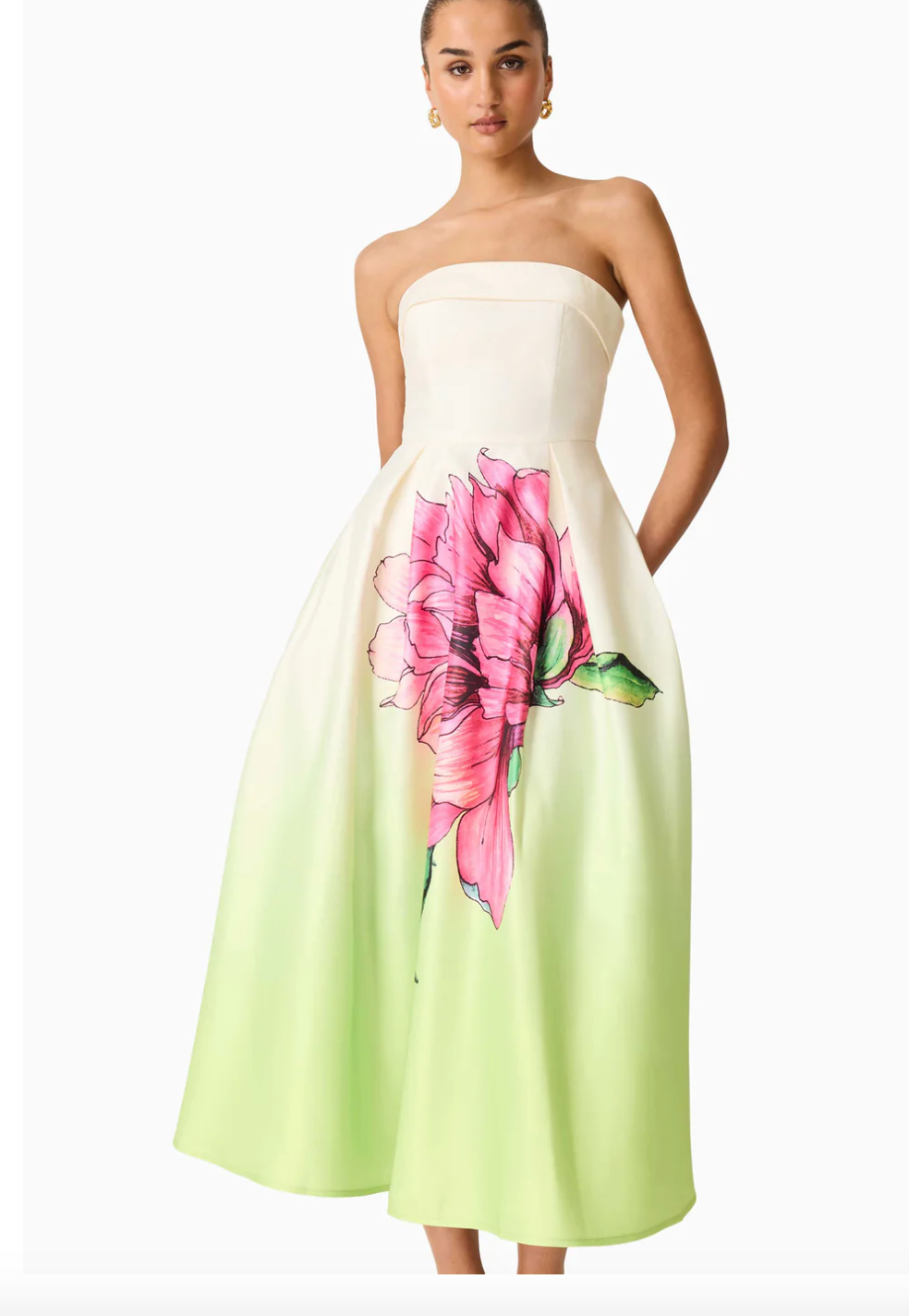 Elisia Strapless Dress