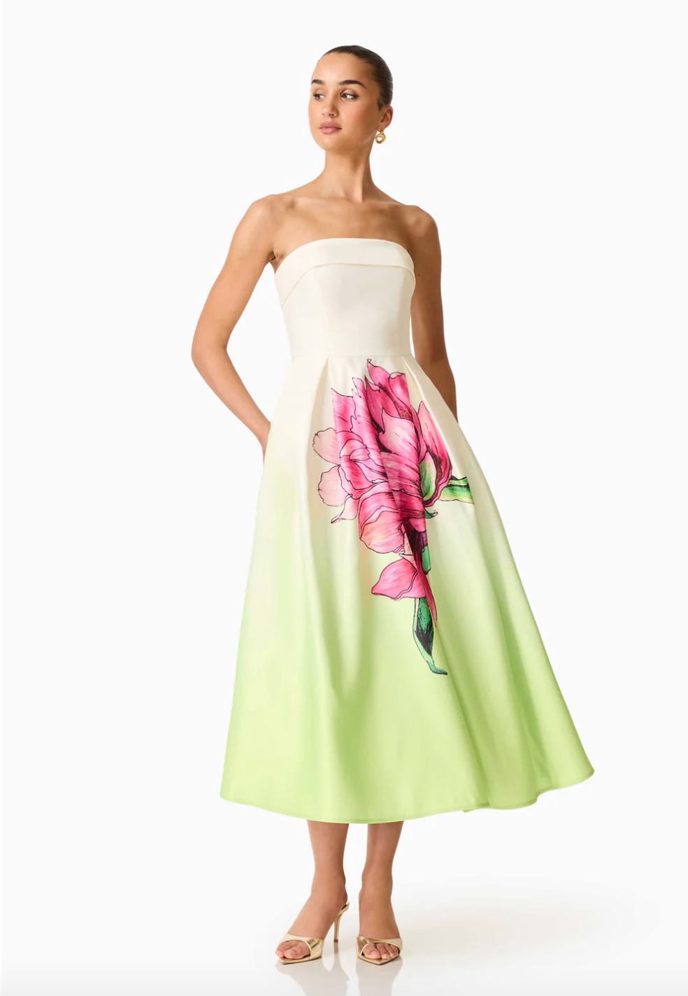 Elisia Strapless Dress