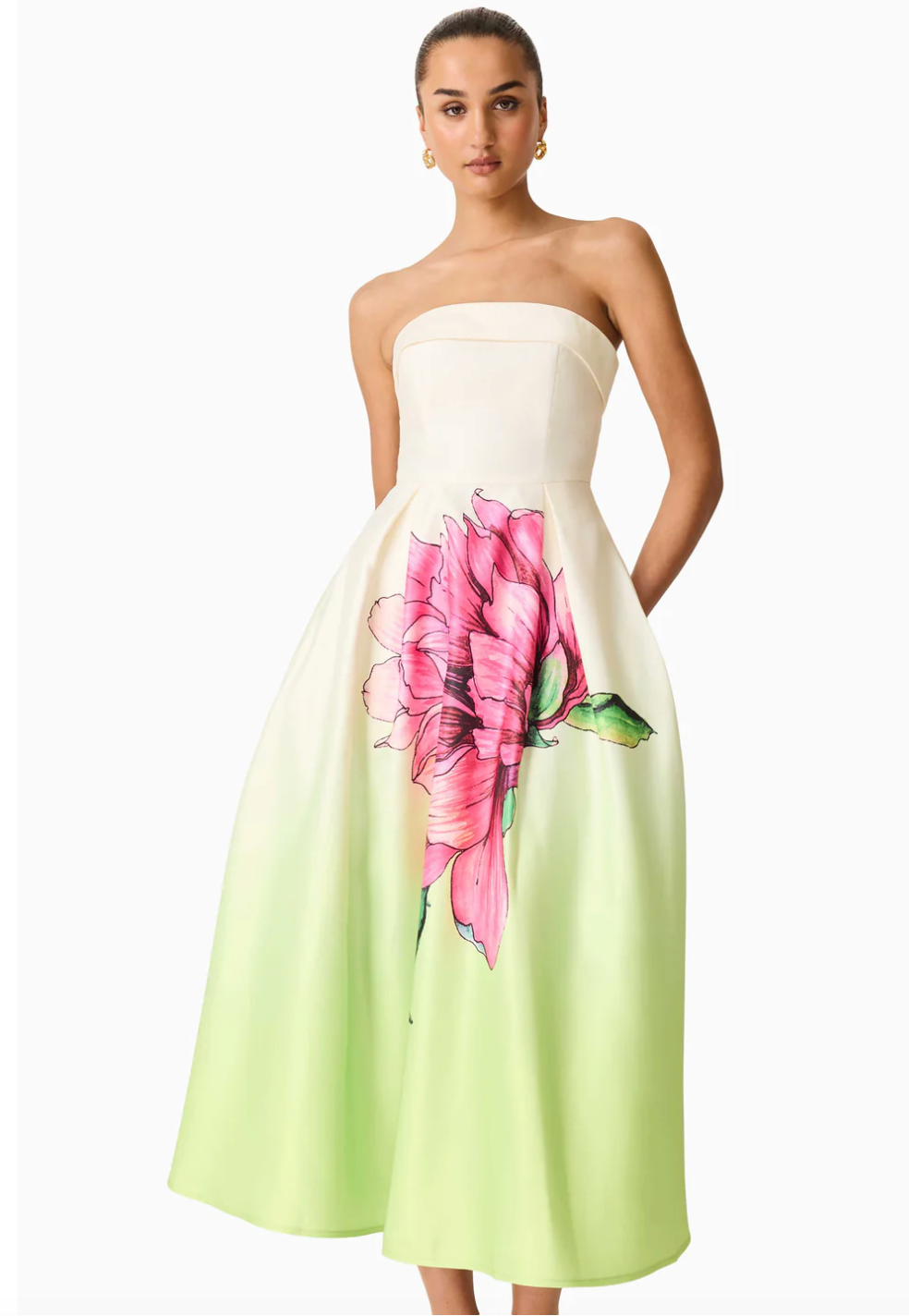 Elisia Strapless Dress
