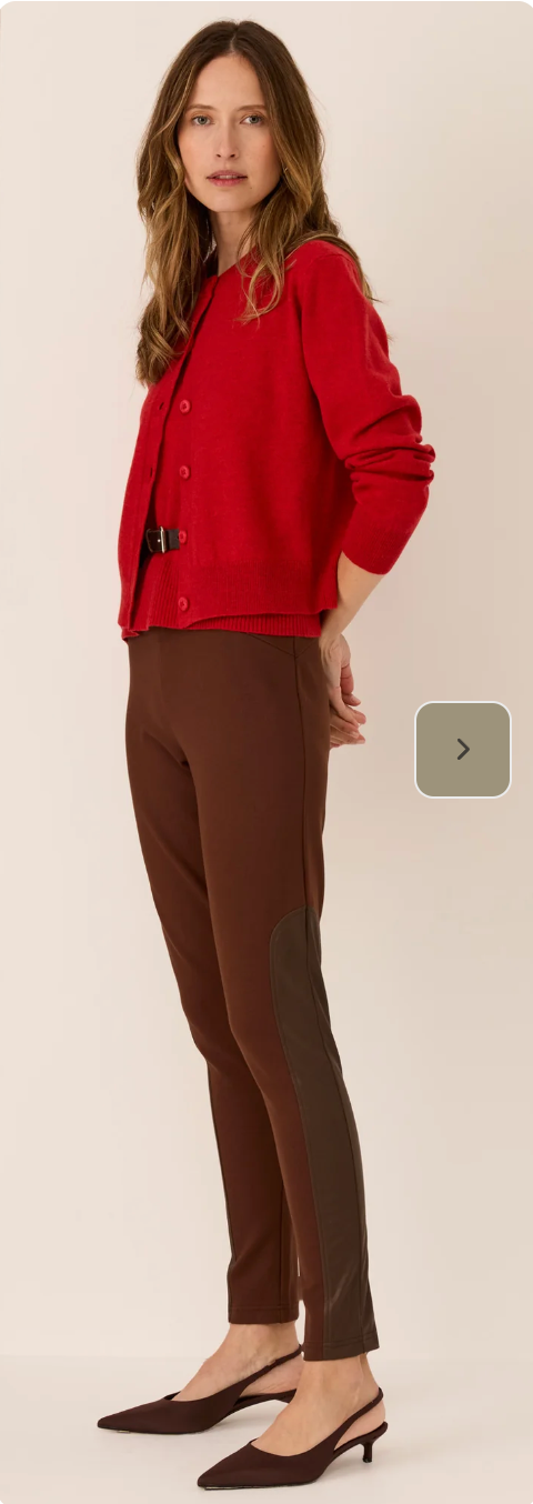 Orson Cardigan Red