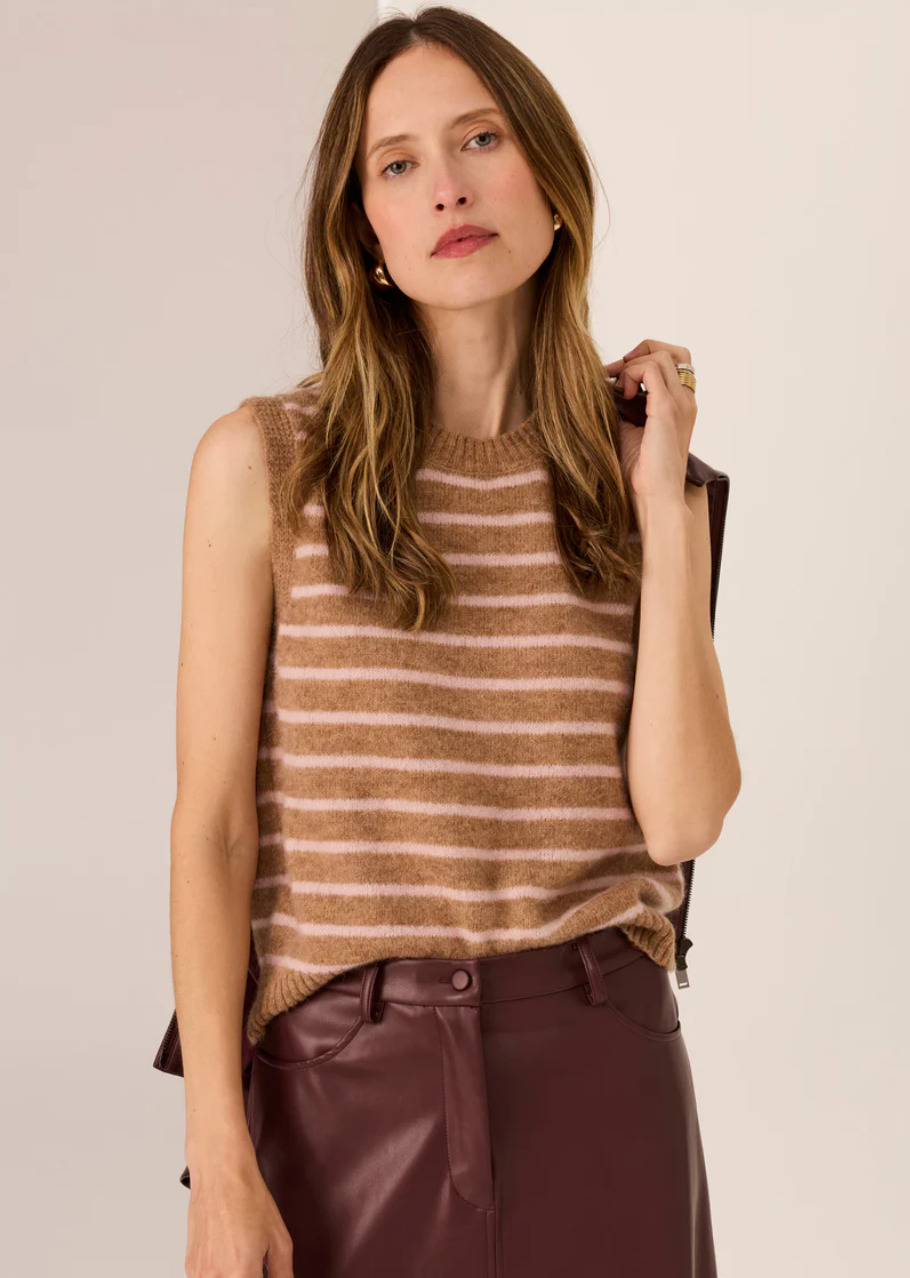Carmel Striped Vest