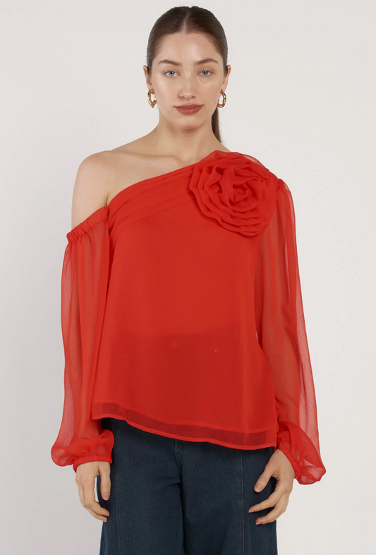 Aveline Flower Top