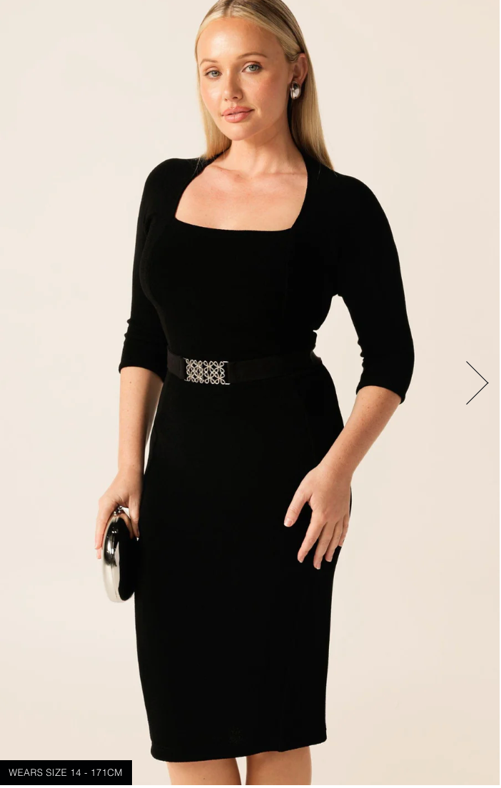 Iris 3/4 Sleeve Dress