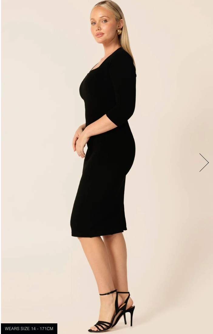 Iris 3/4 Sleeve Dress