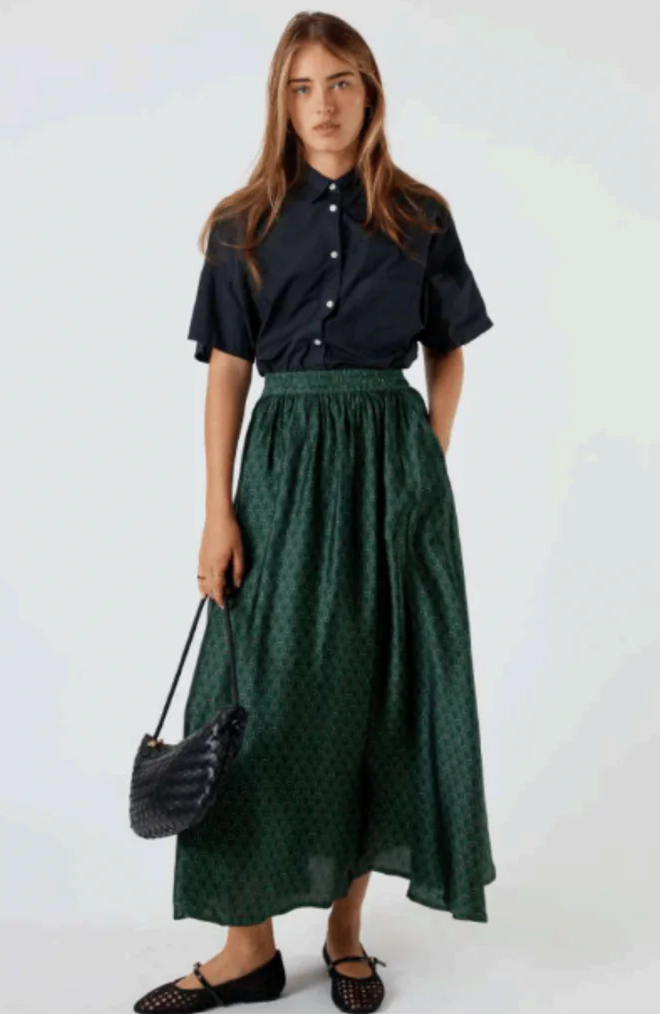 Emilie Skirt Green
