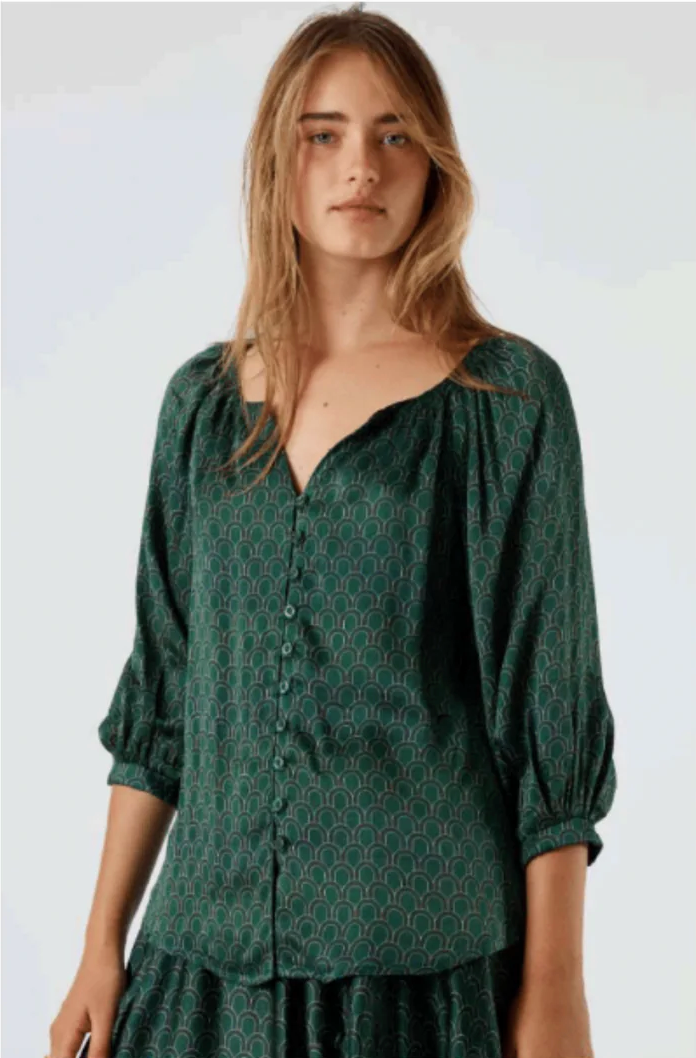 Emilie Top Green