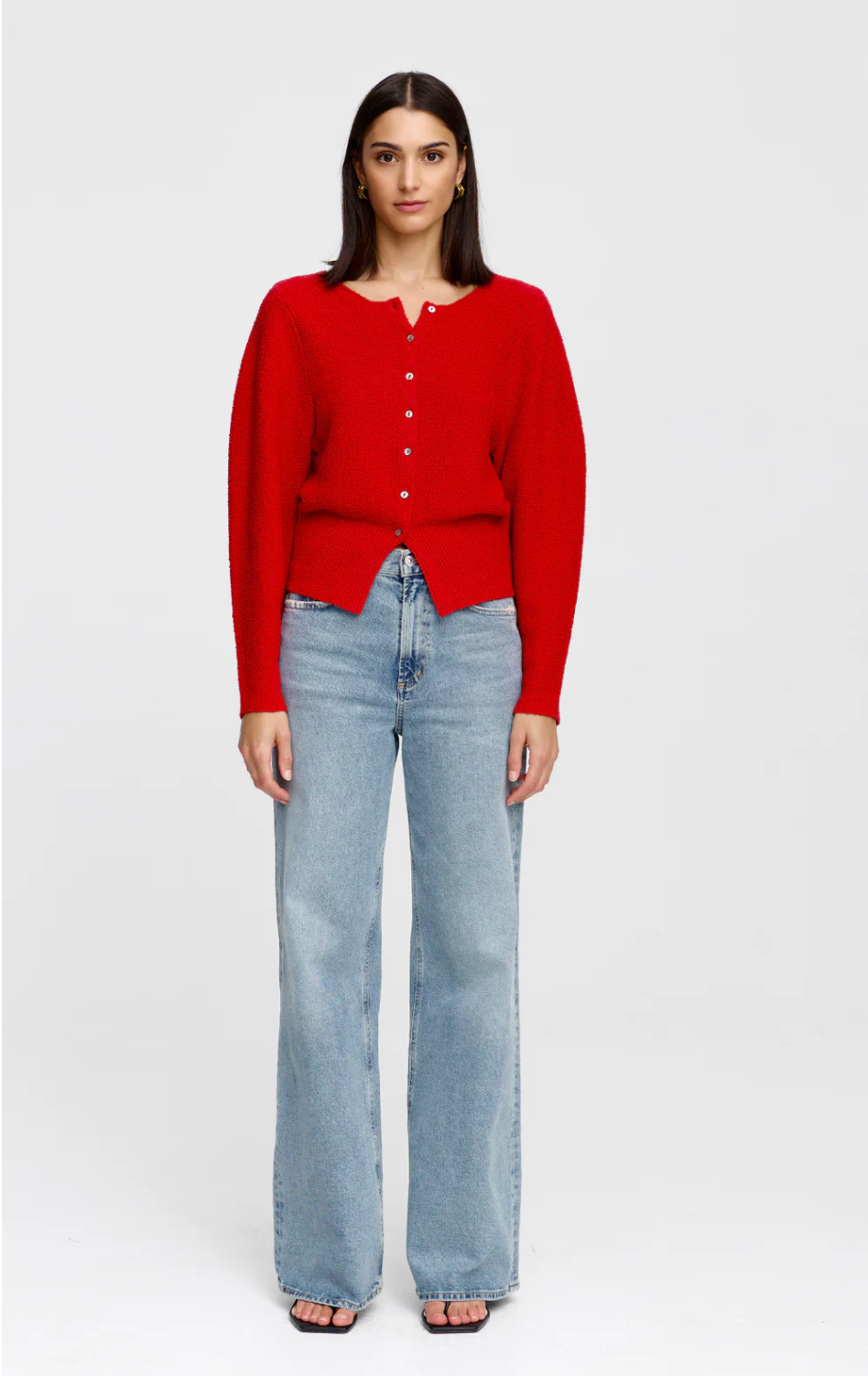 Montana Cardigan Cherry