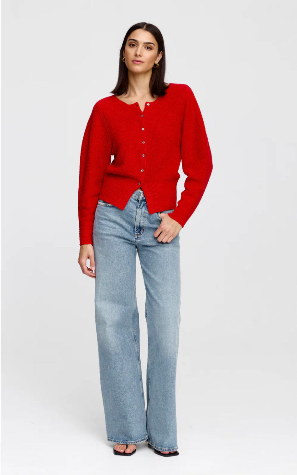 Montana Cardigan Cherry