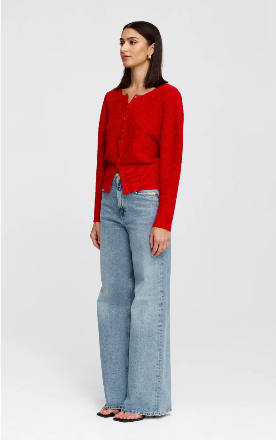Montana Cardigan Cherry