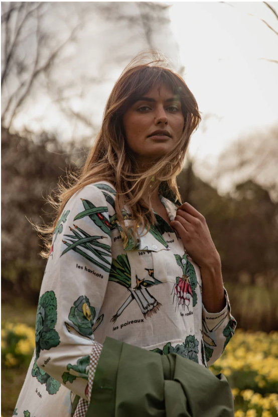 I Beg Your Pardon in the Veggie Garden Dress