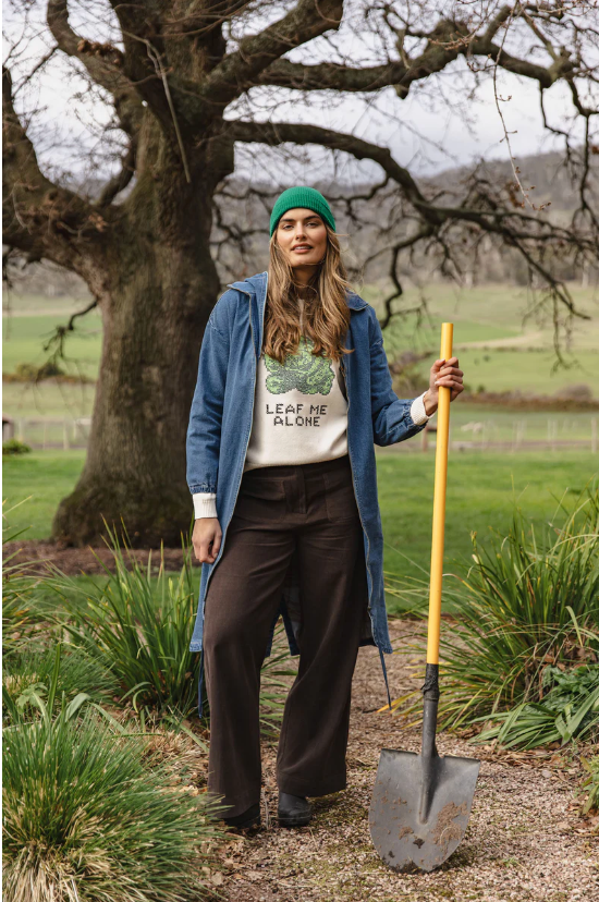 Leaf Me Alone Jumper