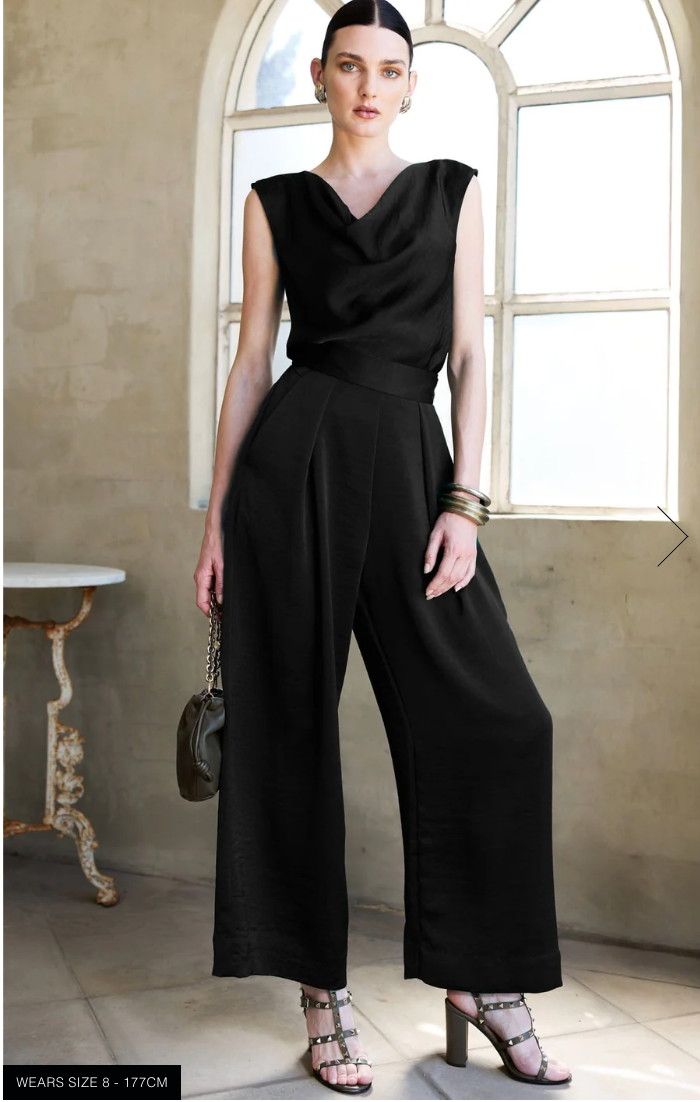 Luxe Trouser Black