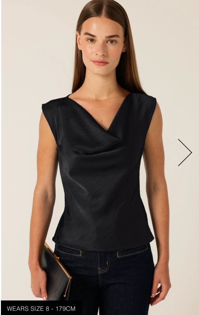 Luxe Top Black