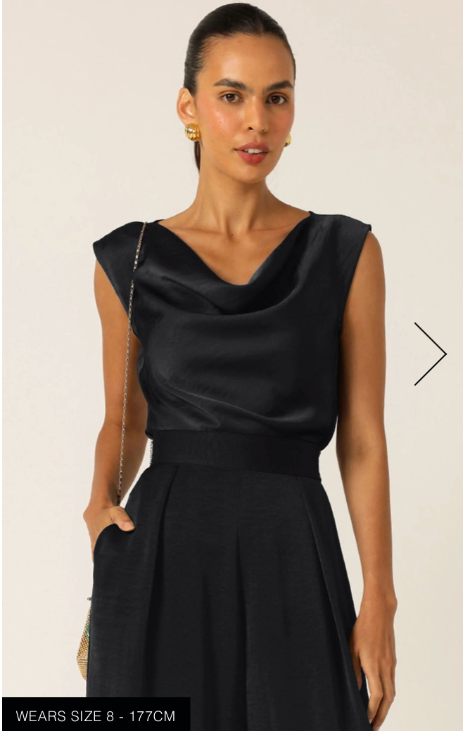 Luxe Top Black
