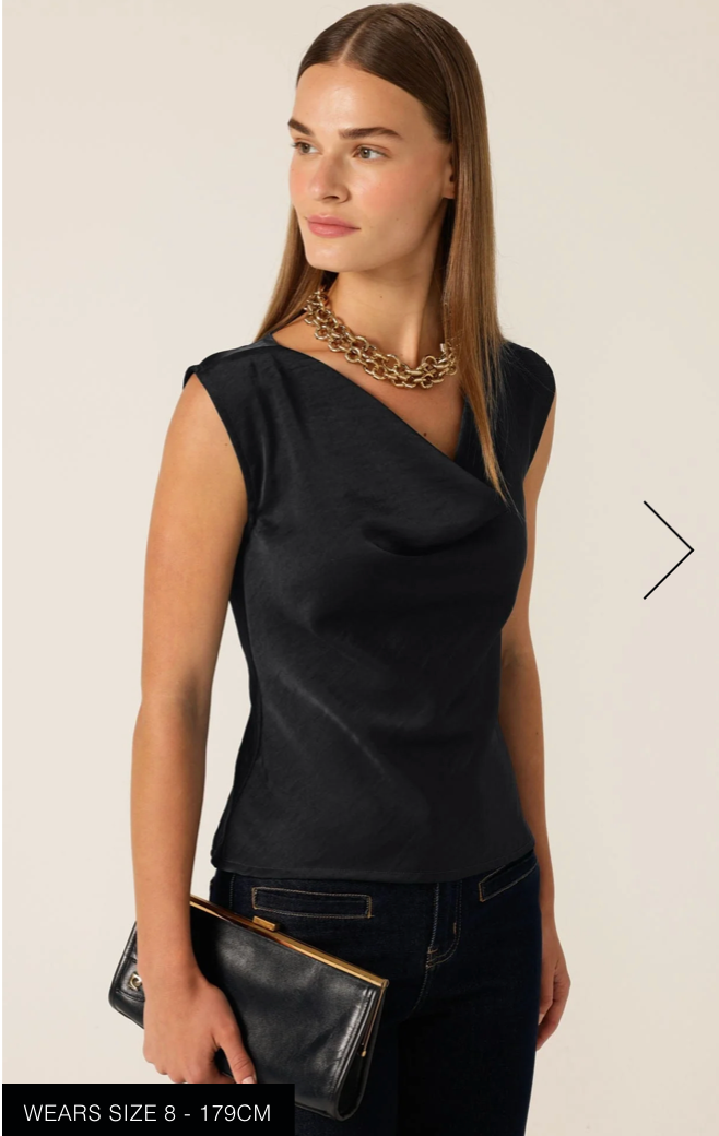Luxe Top Black