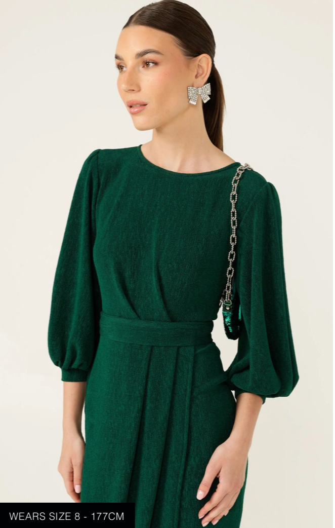 Nicole Dress Emerald