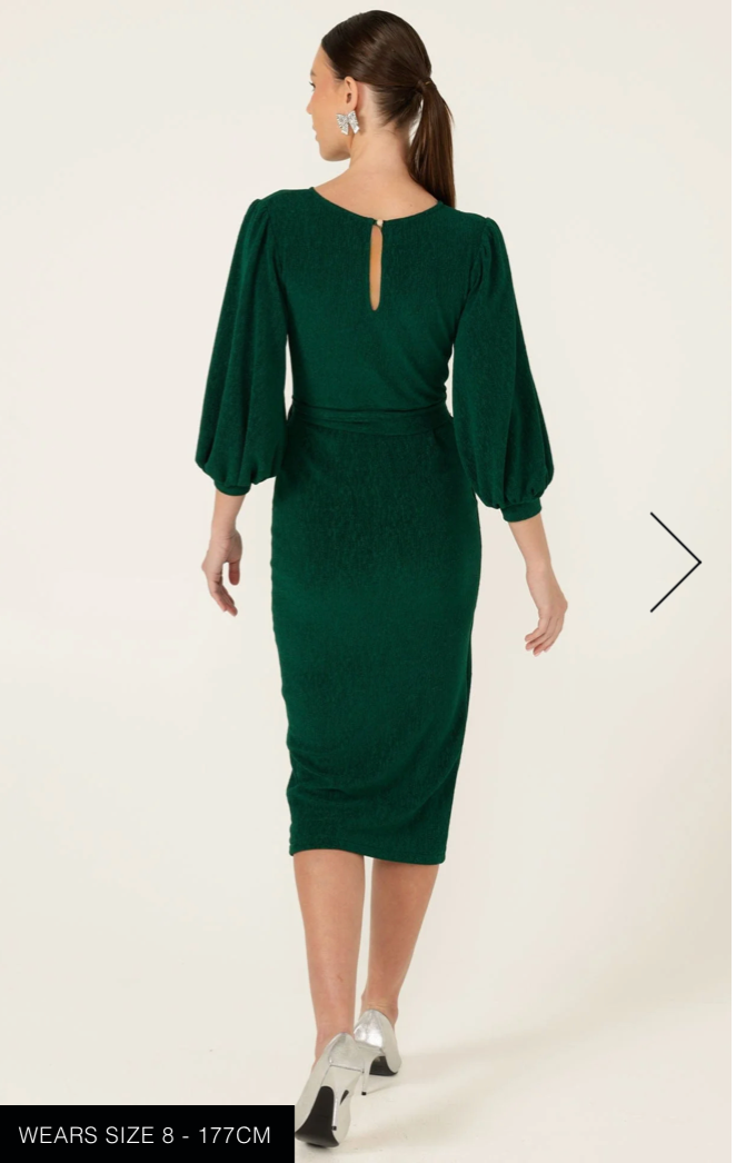 Nicole Dress Emerald