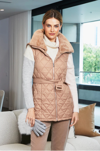 Frankie Vest Cashew