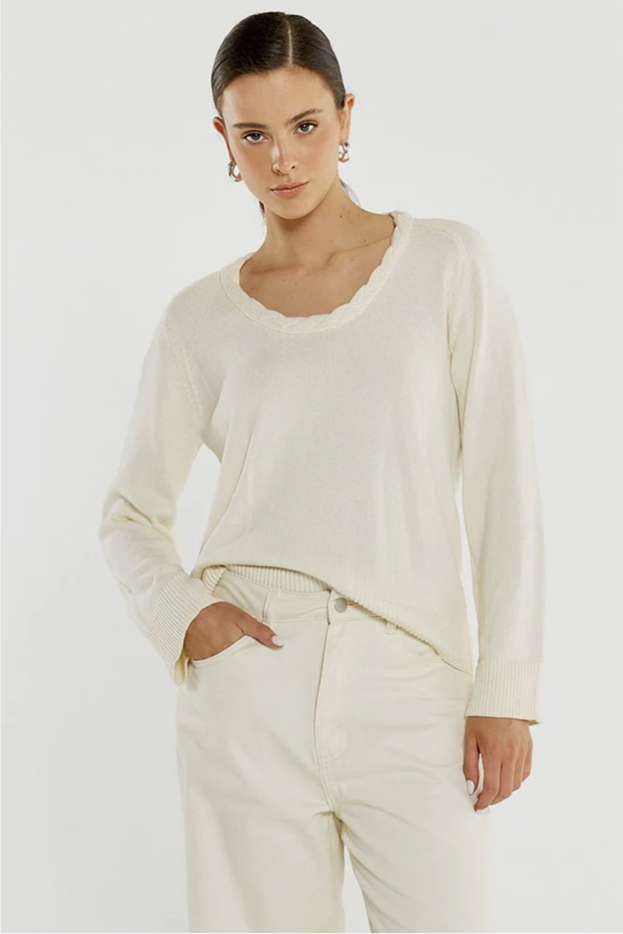 Roe Knit Cream
