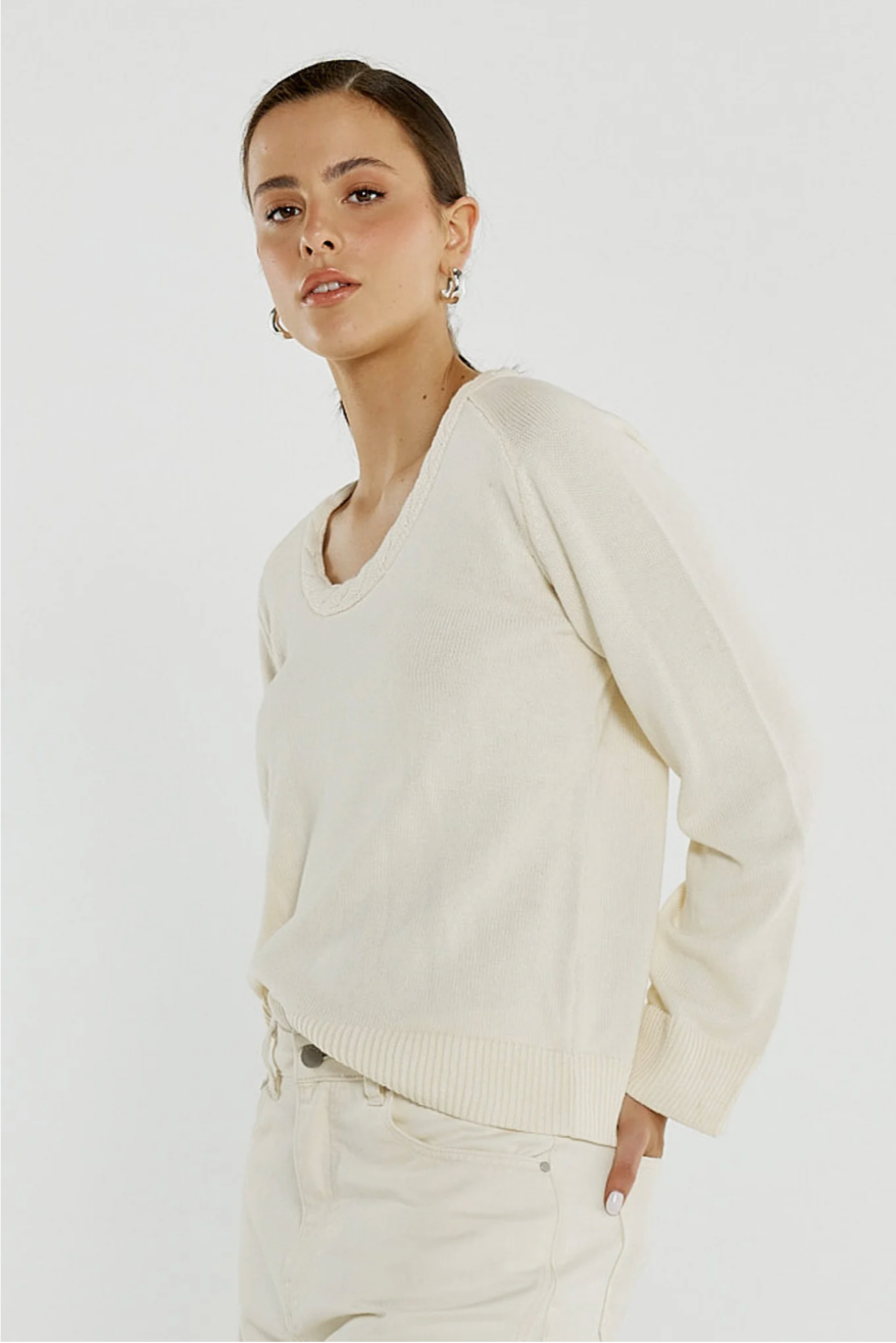 Roe Knit Cream