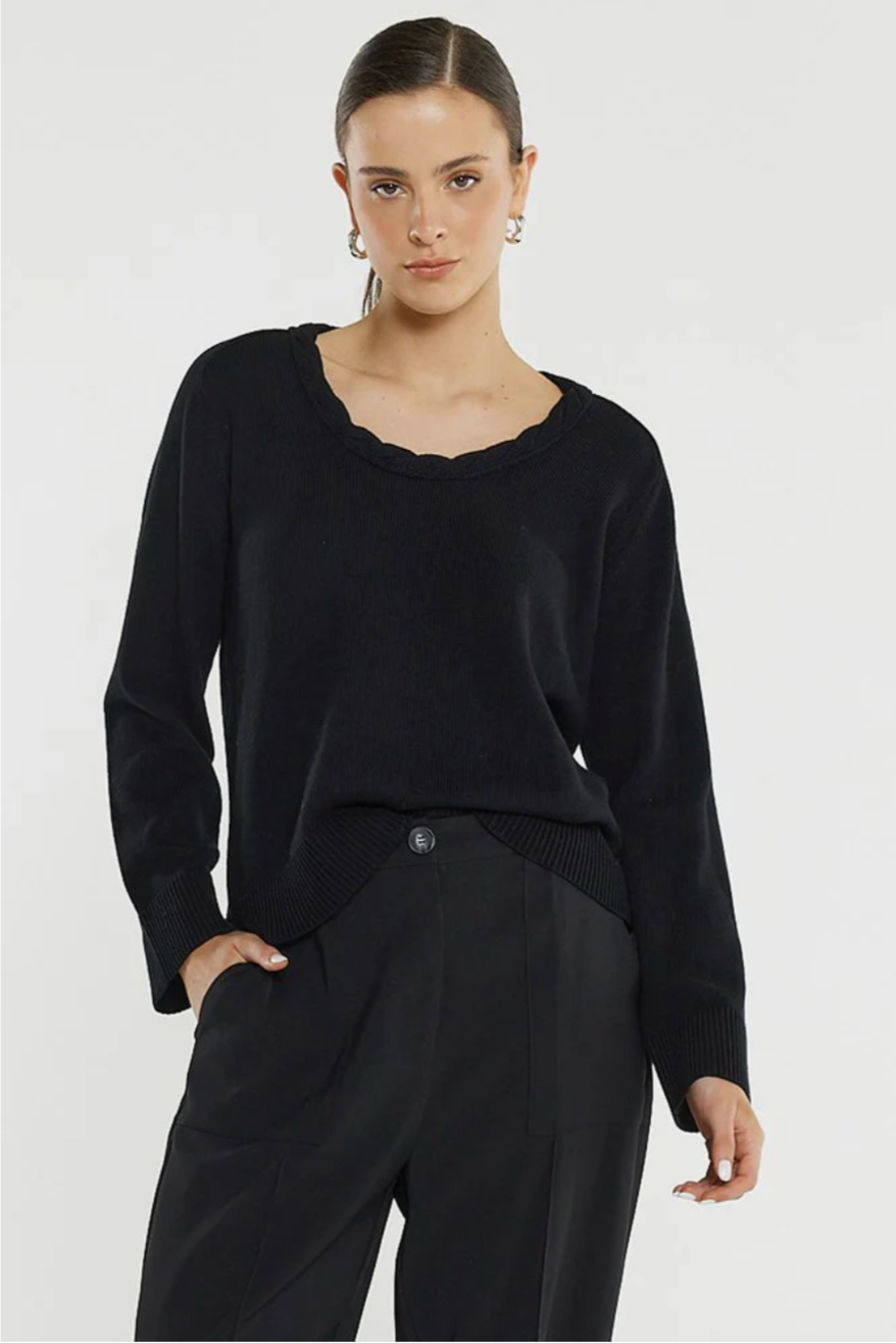 Roe Knit Black