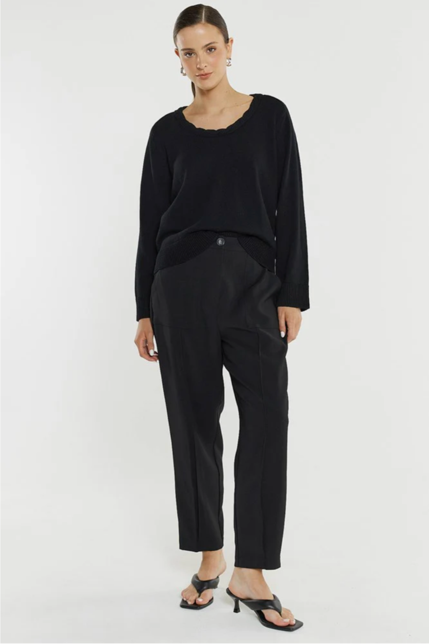 Roe Knit Black