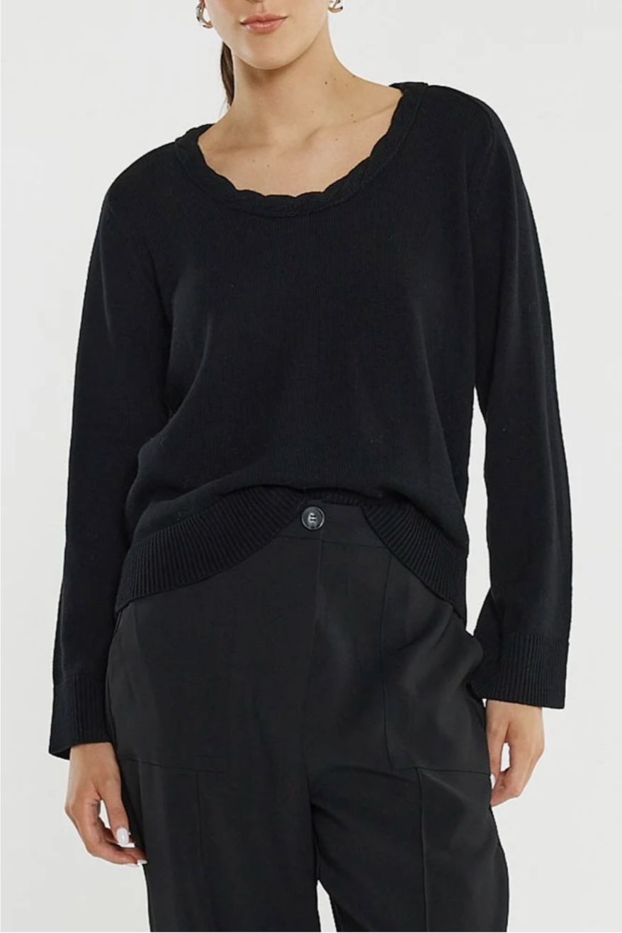Roe Knit Black