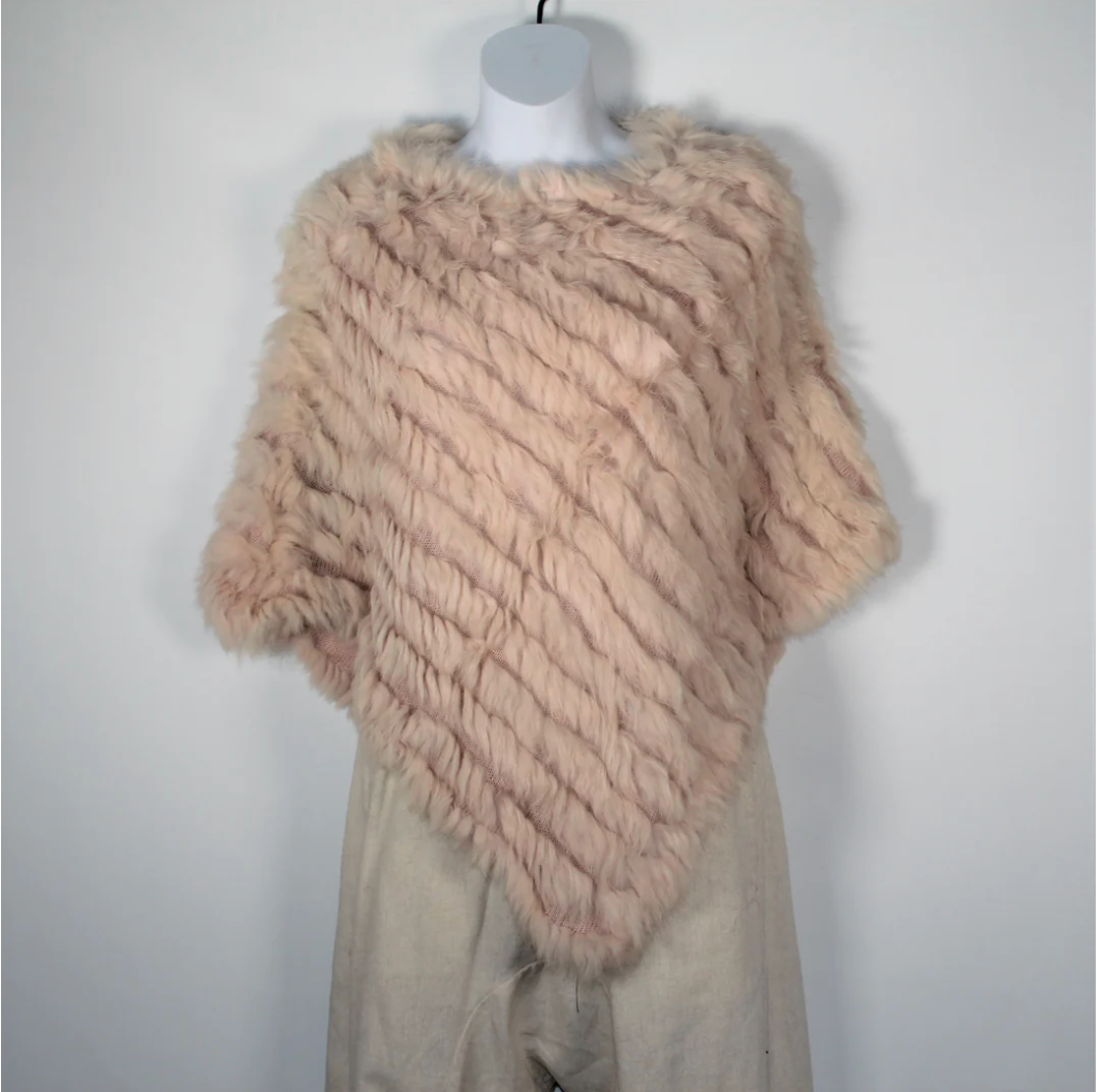 Sierra Fur Poncho
