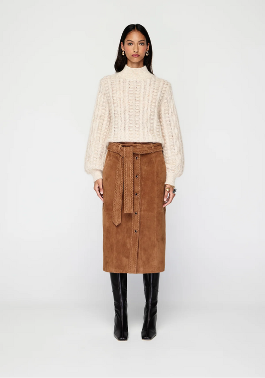 Nola Suede Skirt