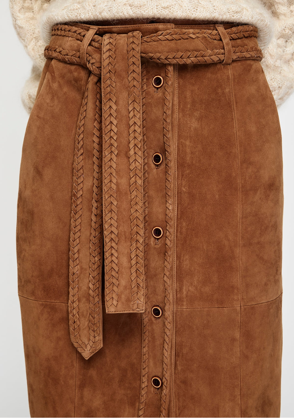 Nola Suede Skirt