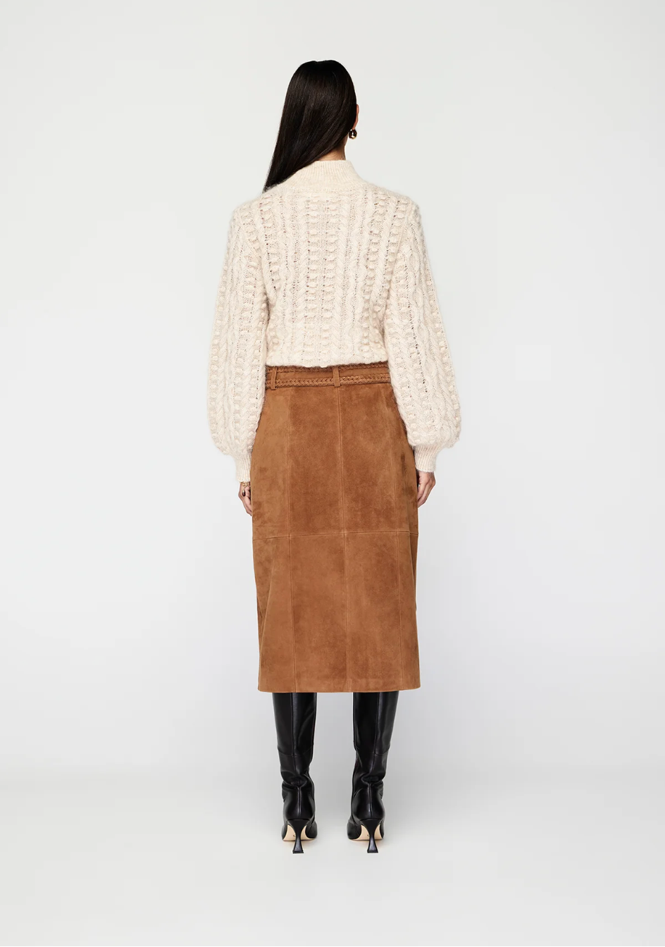 Nola Suede Skirt