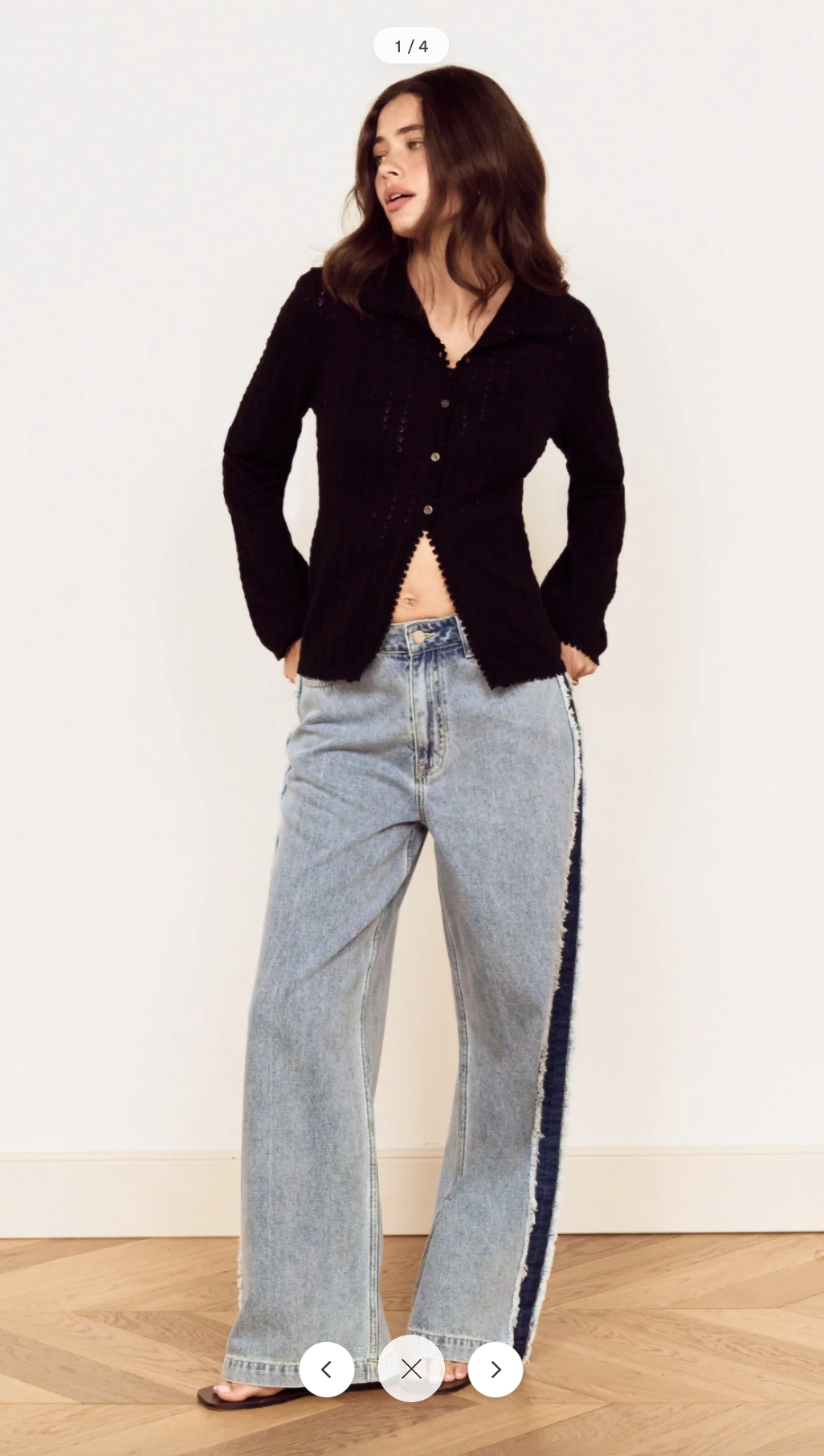 Tate Contrast Jeans
