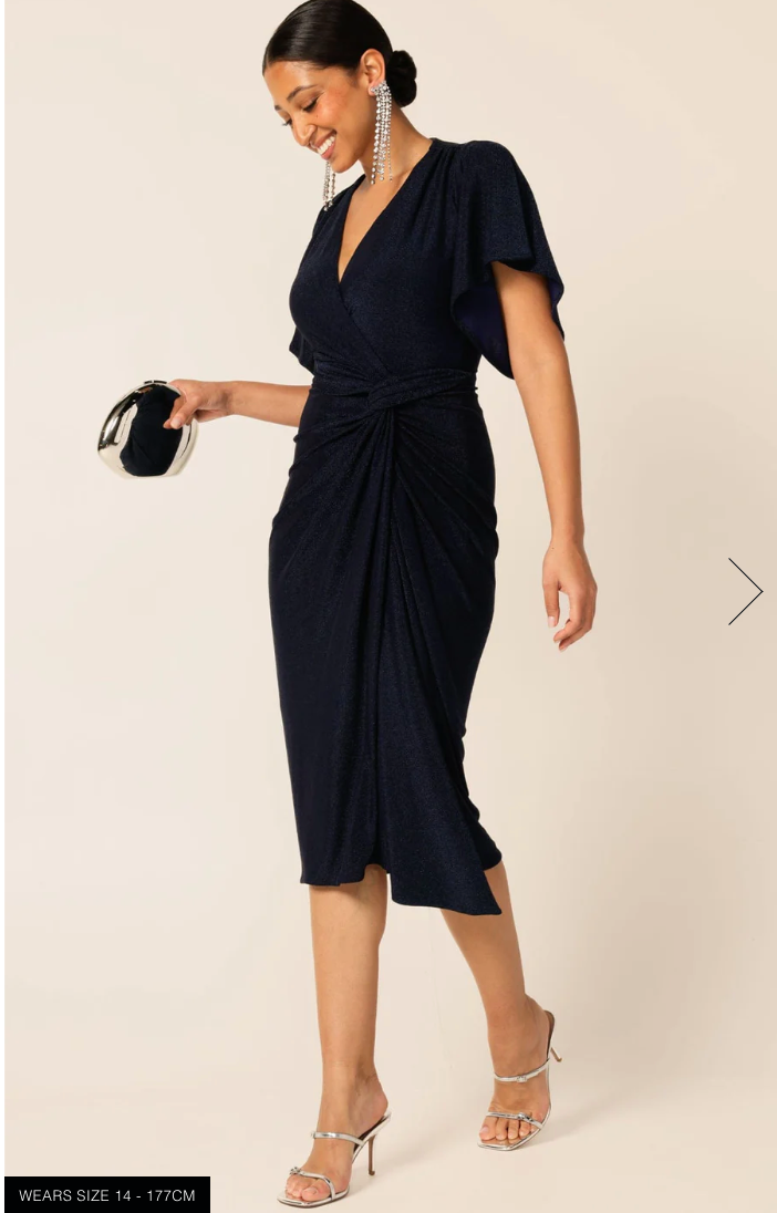 Emporium Dress Navy