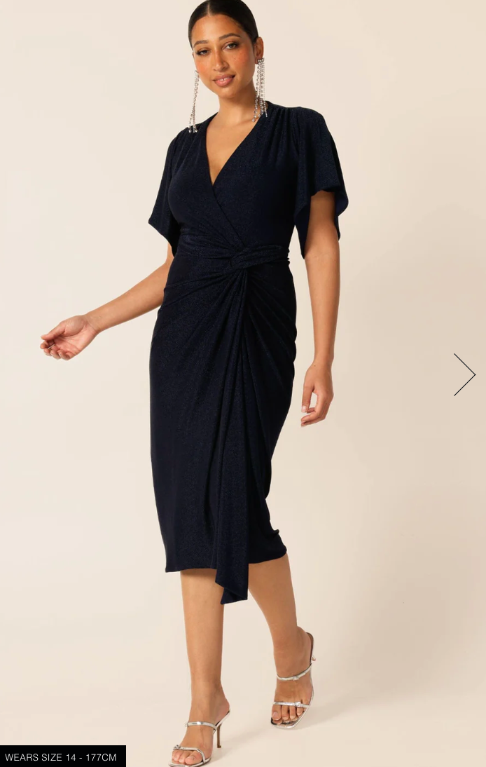Emporium Dress Navy