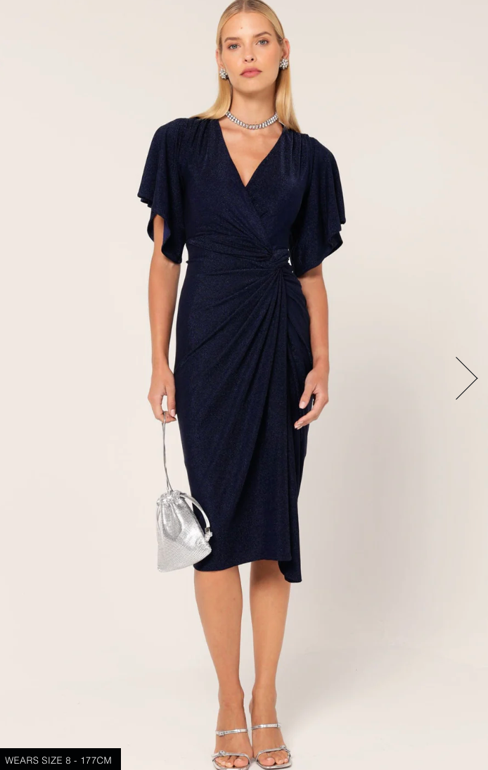 Emporium Dress Navy
