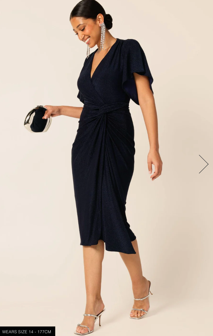 Emporium Dress Navy